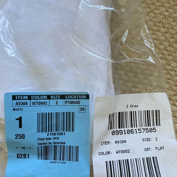 j Crew Hayden white pant - Picture 5 of 9